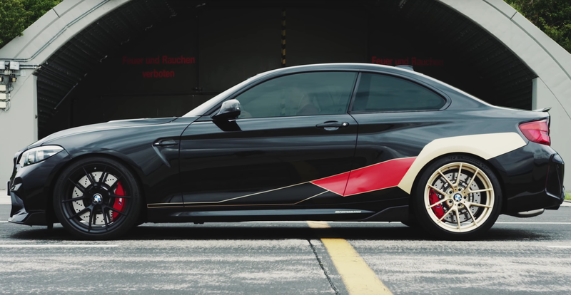 Illustration for article titled I Am Losing My Mind Over This BMW M2 Competition With German Livery
